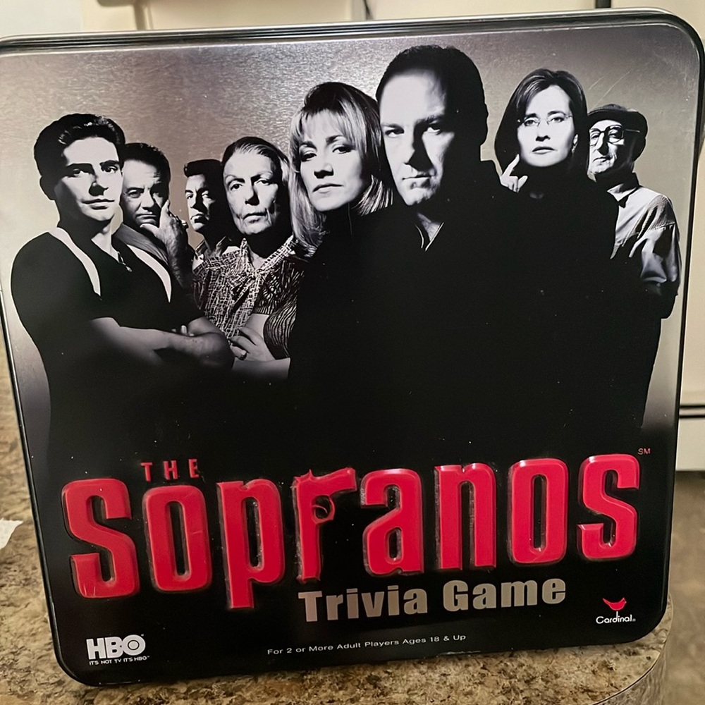 The Sopranos Trivia Game in Collectible Tin🔫